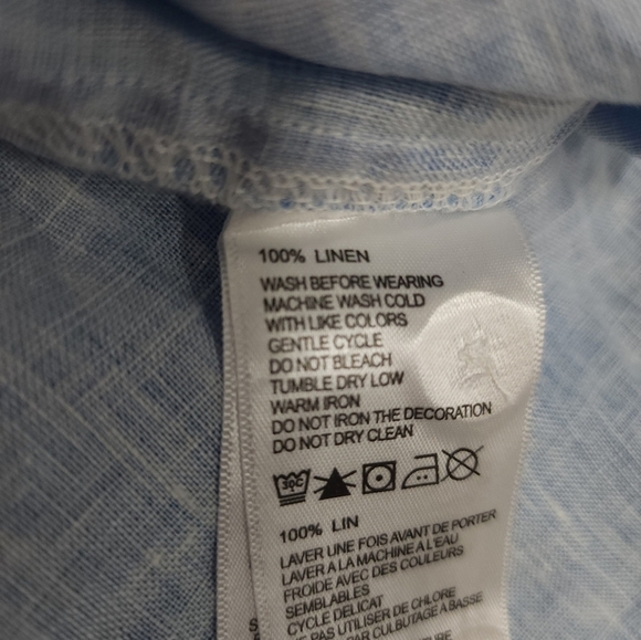 Tommy Bahama Linen Long Sleeved Button-down Shirt - Picture 12 of 12